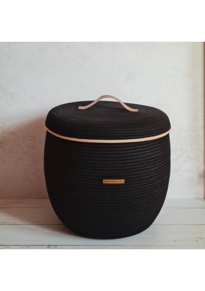 Jüt Hasır El Dokuma Bal Küpü Faunus Model Sepet Organizer