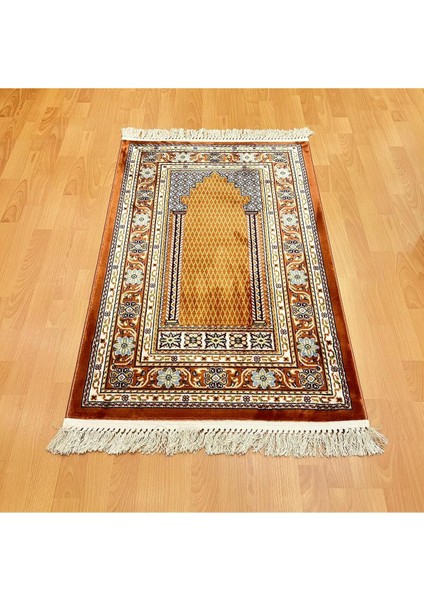 Lalezar Motifli Yünlü Seccade Kiremit fiyatları