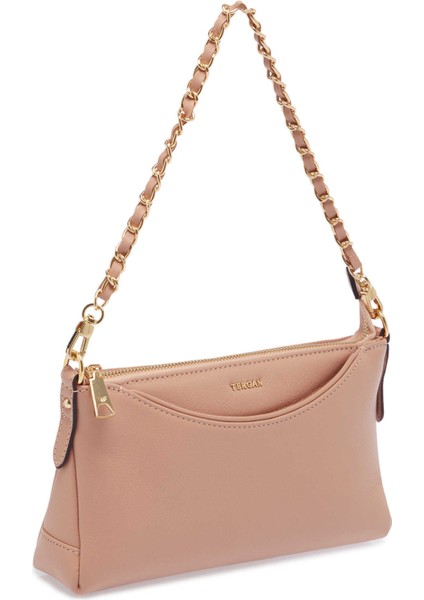 Pudra Hakiki Deri Kadın Omuz Çantası - S25K1BC79149-Z96 fiyatları