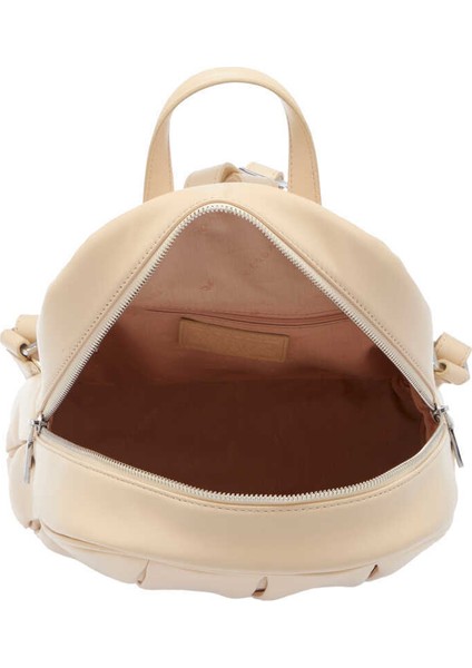 Bej Hakiki Deri Kadın Sırt Çantası - S1SR00080310-L44 fırsatları