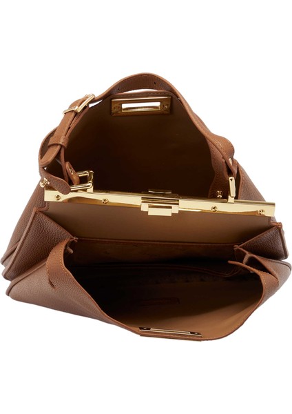 Taba Hakiki Deri Kadın El Çantası - S25K1BC80444-B67 fırsatları