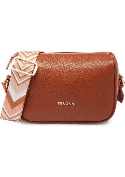 Taba Hakiki Deri Kadın Çapraz Askılı Çanta - S25K1BC80467-U5G