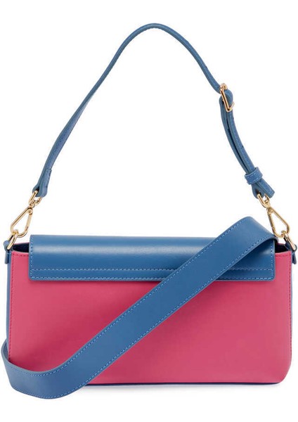 Fuşya Mavi Hakiki Deri Kadın El Çantası - S24Y1BC80286-U7V modelleri