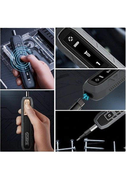 180 Parça Şarjlı Mini Tornavida Seti – Tüm Cihazlara Uyumlu Manyetik Hassas Tornavida Seti indirimleri