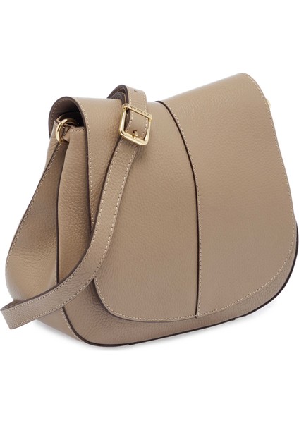 Bej Hakiki Deri Kadın Çapraz Askılı Çanta - S25K1BC80241-S95 fiyatları