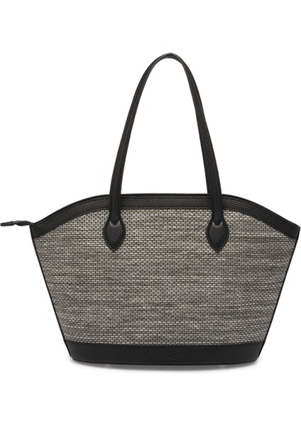 Gri Hasır Hakiki Deri Kadın El Çantası - S25Y1BC80464-V9H modelleri