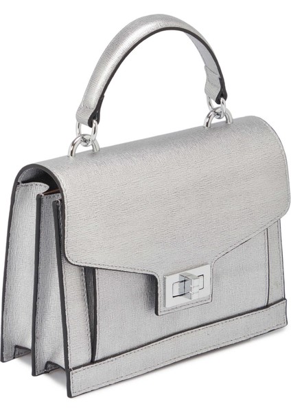 Gri Hakiki Deri Kadın El Çantası - S24K1BC80266-U8K fiyatları