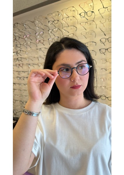 MY009 C4 45 Olivier Philippe Mavi Işık Koruyucu Gözlük