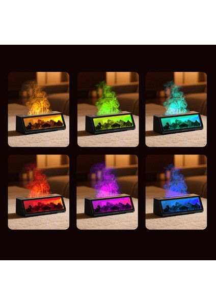 Şömine Alev Nemlendirici Simüle Şömine Alev Nemlendirici Masaüstü Simüle Ahşap Alev Aroma Difüzör Ev Için (Yurt Dışından) fiyatları