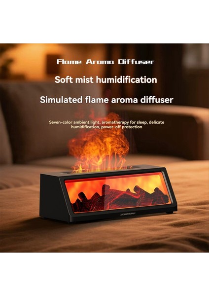 Şömine Alev Nemlendirici Simüle Şömine Alev Nemlendirici Masaüstü Simüle Ahşap Alev Aroma Difüzör Ev Için (Yurt Dışından) indirimleri