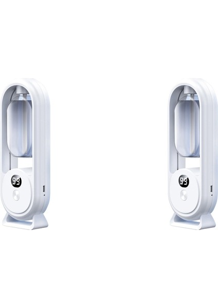 2x Akıllı Dijital Ekran Aromaterapi Makinesi Otomatik Olarak Ortamla Koku Püskürtür (Yurt Dışından)