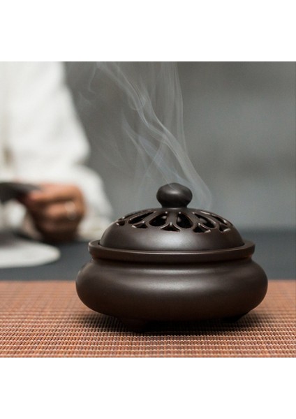 Seramik Sandal Ağacı Brülör El Sanatları Geri Akış Aromaterapi Fırın Ev Dekorasyon Ekleme Sivrisinek Soba (Yurt Dışından) fiyatları