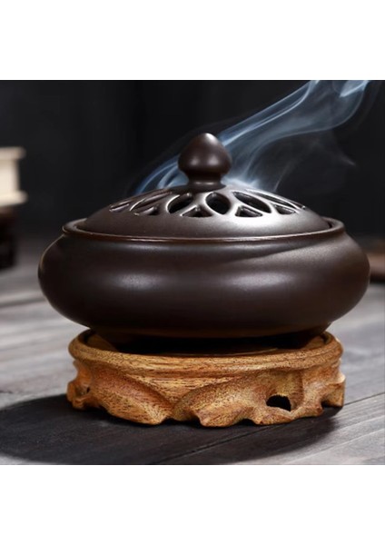 Seramik Sandal Ağacı Brülör El Sanatları Geri Akış Aromaterapi Fırın Ev Dekorasyon Ekleme Sivrisinek Soba (Yurt Dışından) modelleri