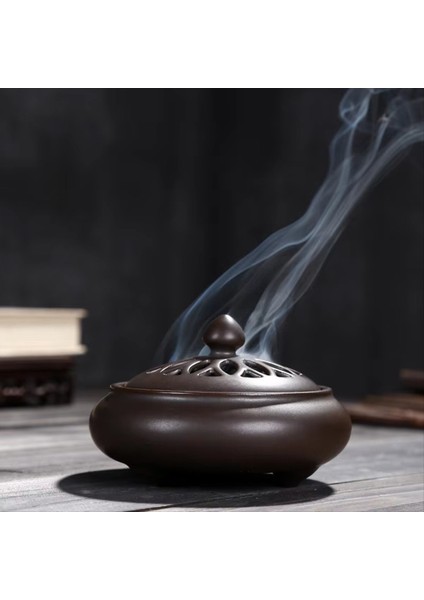 Seramik Sandal Ağacı Brülör El Sanatları Geri Akış Aromaterapi Fırın Ev Dekorasyon Ekleme Sivrisinek Soba (Yurt Dışından) indirimleri