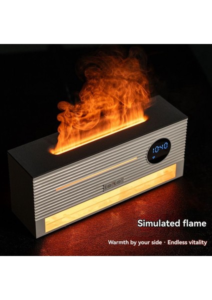 Rock Aromaterapi Esansiyel Yağ Mini Difüzör Nemlendirici, Ev, Ofis, Yoga Için Zamanlayıcı ile Rock Flame Nemlendirici (Yurt Dışından) indirimleri