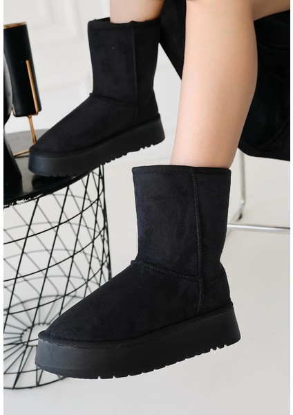 Sophia Siyah Süet Bot modelleri