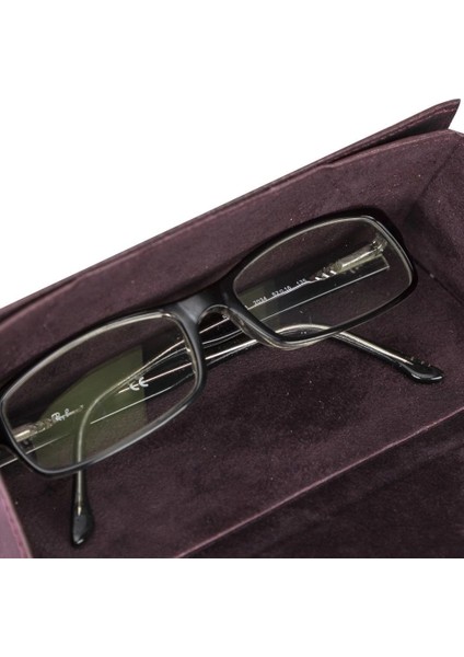 çınar ticaret smart glass deri gözlük kılıfı tn6 mor fiyatları
