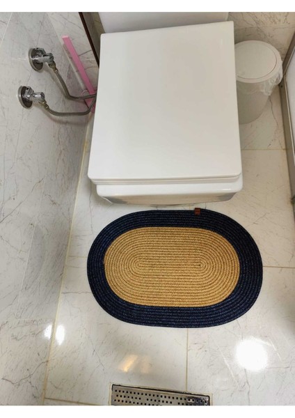 Jüt Hasır Tek Li,banyo Paspası,bohem Tarzı Banyo Takımı, PASPAS/40X60 fiyatları