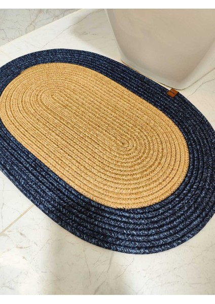 Jüt Hasır Tek Li,banyo Paspası,bohem Tarzı Banyo Takımı, PASPAS/40X60 modelleri