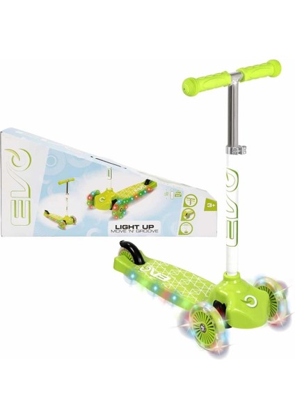 çınar ticaret evo scooter 3tkr ışıklı max 50kg yeşil