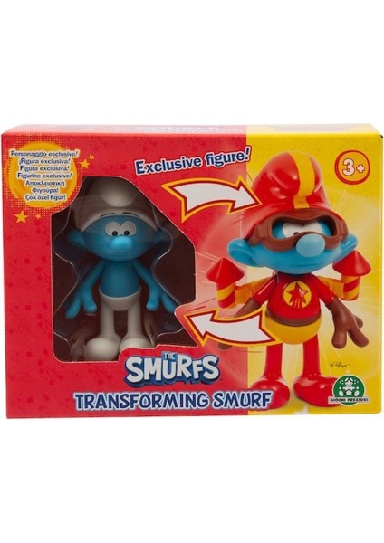 çınar ticaret puf23000 şirinler dönüşen 10 cm figür modelleri