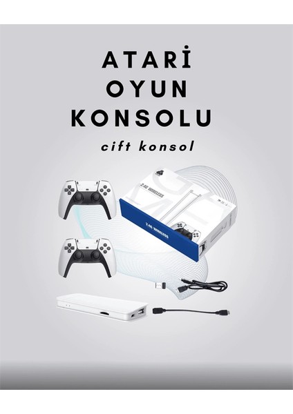 çınar ticaret 4k destekli bluetooth retro oyun konsolu – m15 modeli fiyatları