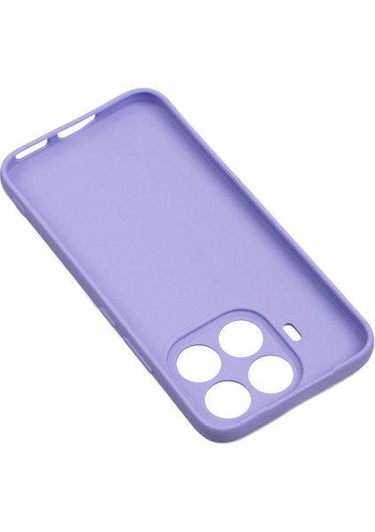 Xiaomi 15T Pro Uyumlu Kılıf Biye Silikon Lila modelleri