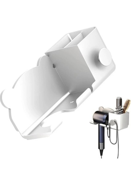 çınar ticaret ayıcık figürlü saç kurutma makinesi tutucu