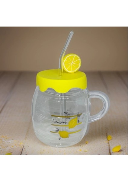 çınar ticaret limon tasarımlı kupa bardak