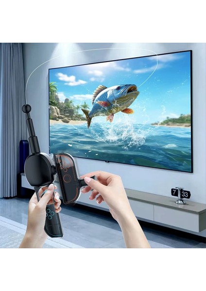 Nintendo Anahtarı Için Olta 2 Joy-Con Balıkçılık Oyun Denetleyicisi Aksesuarları Bas Pro Mağazaları-Strike (Yurt Dışından) fırsatları