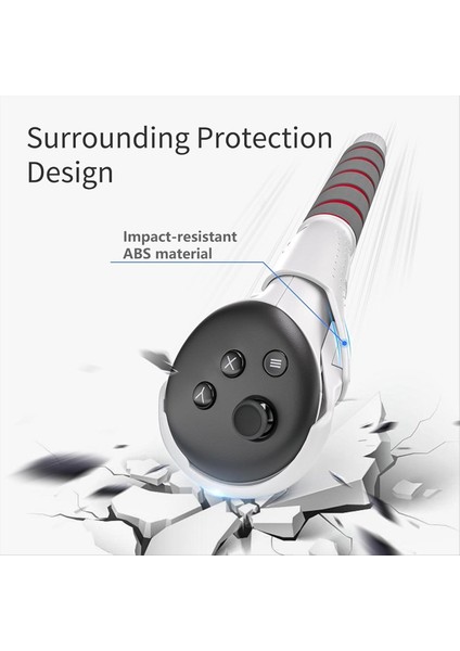 Vr Oyunları Meta Quest 3/quest 3s Kontrolör Için Happ Beyzbol Oynuyor Vr Oyun Aksesuarları (Yurt Dışından) fırsatları