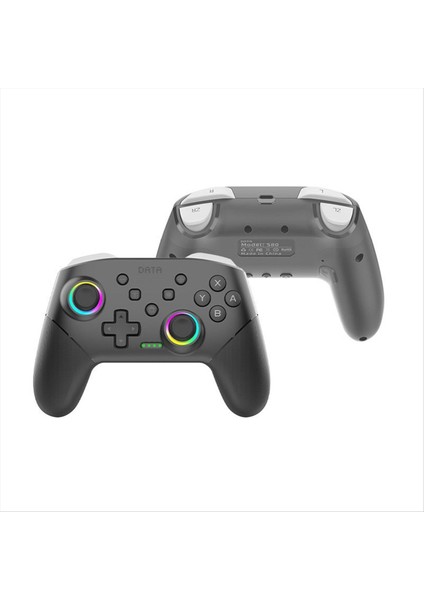 S80 Switch2/switch/lite/oled Rgb Aydınlatma Kontrol Cihazı Için Kablosuz Bluetooth Denetleyicisi 6 Eksen+Titreşim+Turbo Gösterildiği Gibi (Yurt Dışından)