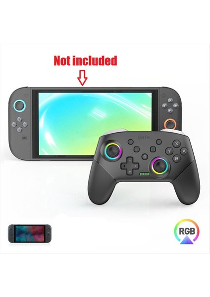 S80 Switch2/switch/lite/oled Rgb Aydınlatma Kontrol Cihazı Için Kablosuz Bluetooth Denetleyicisi 6 Eksen+Titreşim+Turbo Gösterildiği Gibi (Yurt Dışından) modelleri