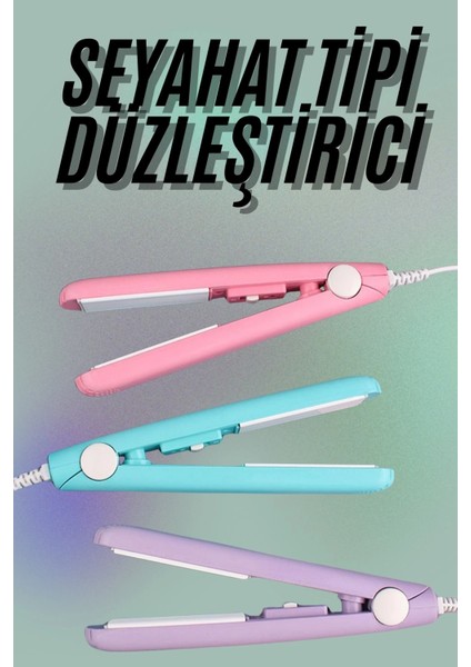 çınar ticaret mini düzleştirici seramik kaplama seyahat tipi elektriklenme karşıtı