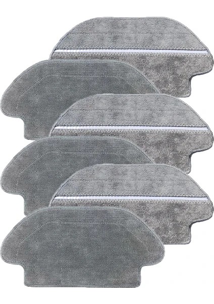 Xiaomi Mop Pro (STYTJ02YM) Uyumlu 6 Adet Fiber Mop Bezi