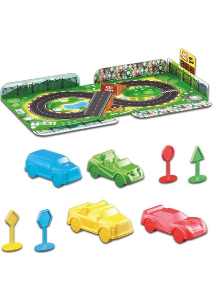 çınar ticaret 03948 artsand arabalar kum seti 600 gr -fentoys fiyatları