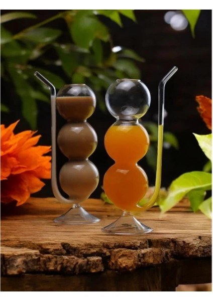 çınar ticaret pipetli boğumlu cam bardak