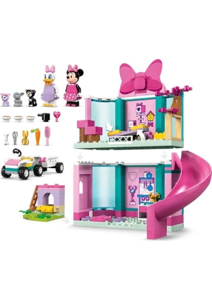 çınar ticaret 43274 lego disney minnie'nin evcil hayvan oteli 161 parça +4 yaş modelleri