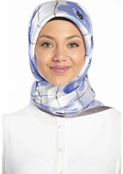 Twill Ipek Eşarp -(Nostalji TWILL)-8144D 09