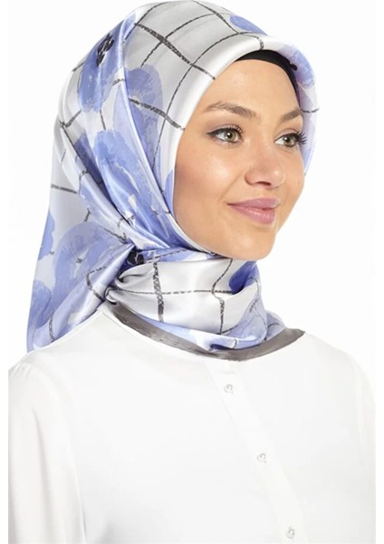 Twill Ipek Eşarp -(Nostalji TWILL)-8144D 09