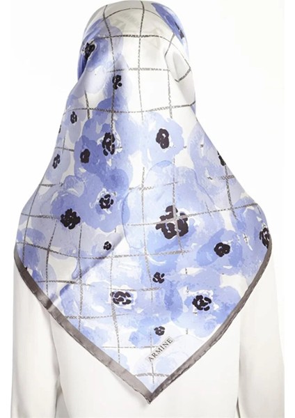 Twill Ipek Eşarp -(Nostalji TWILL)-8144D 09