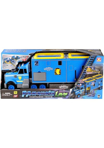 çınar ticaret 4345 sesli ışıklı transporter garaj seti