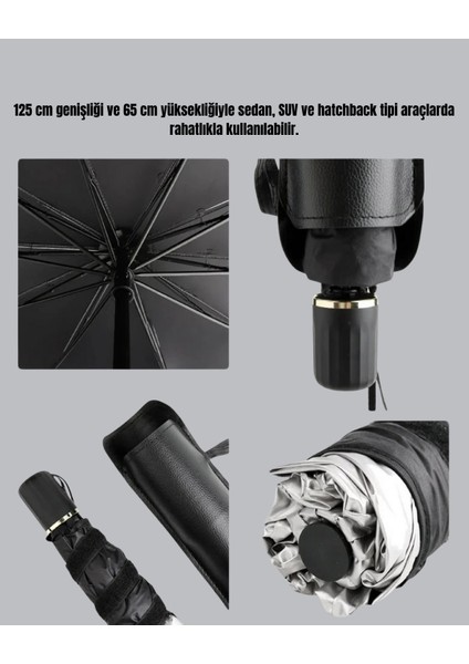 çınar ticaret katlanabilir oto güneşlik - 125x65 cm indirimleri