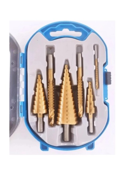 çınar ticaret 6 parça kademeli matkap ucu seti