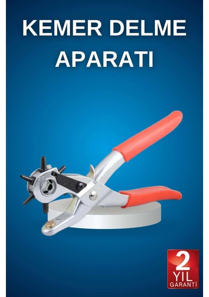 çınar ticaret kemer delme pensesi deri delici pensi zımba 6 farklı boyutta