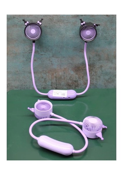 çınar ticaret kuromi şarjlı boyun fanı vantilatör 2 kademeli model 1