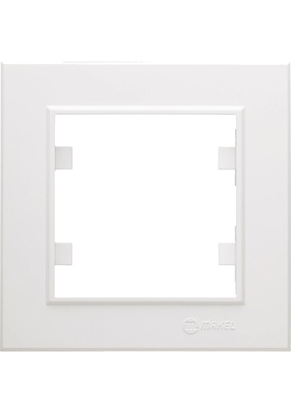 çınar ticaret beyaz tekli çerçeve - priz ve anahtar ıçin uyumlu çerçeve fiyatları