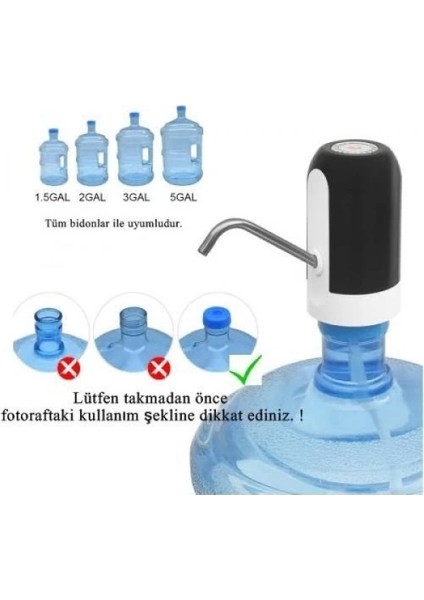 çınar ticaret şarjlı damacana su pompası fırsatları