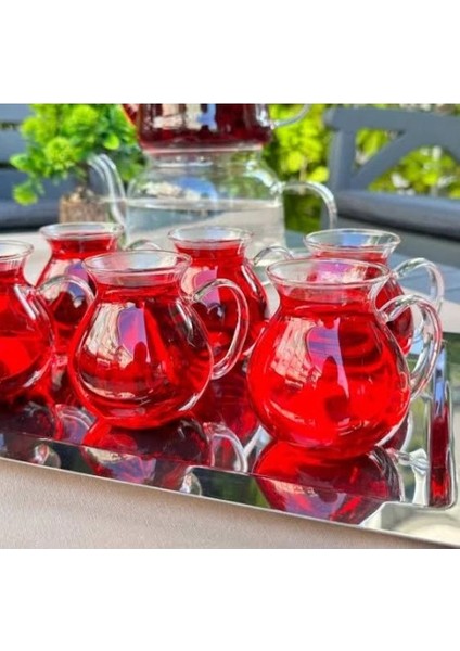 çınar ticaret borosilikat cam bardak 6 adet