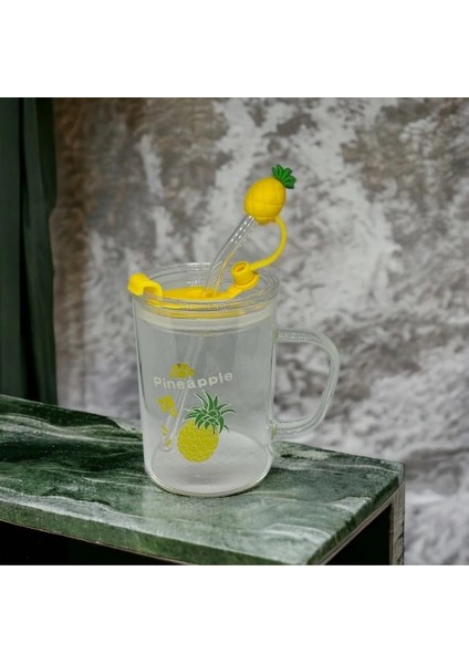 çınar ticaret ananas tasarımlı kupa bardak